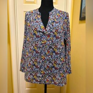 Old Navy Floral Blouse - Multicolor